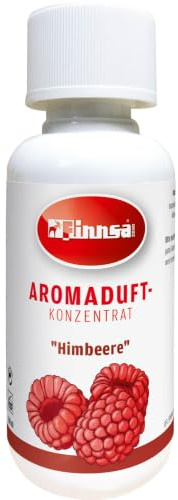 Finnsa Aroma-Duftkonzentrat 100 ml, Himbeere/Aroma-Duftkonzentrat für Sauna, Dampfad/Aufguss/Kräuterbad