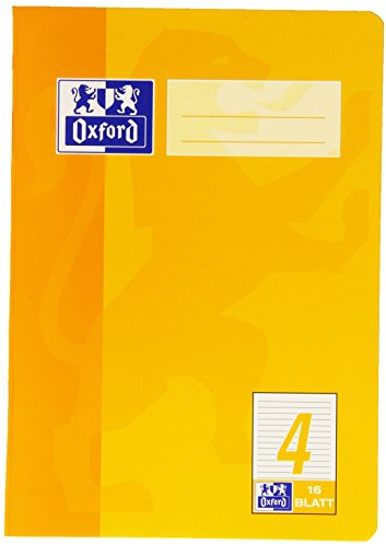 Oxford 100050367 Heft A5 / 16 Blatt Lineatur 4
