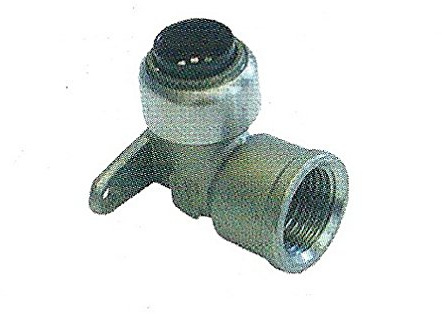 Edelstahl Steckfitting Tectite Wandscheibe 15 mm auf Rp 1/2, TS471G