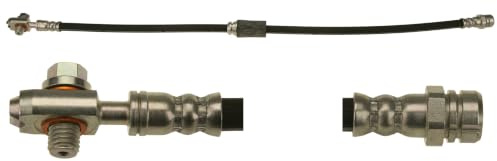 TRW Bremsschlauch Vorderachse PHD1014 Länge: 575mm, | Kompatibel mit: AUDI A3, A3 Cabriolet, A3 Sportback, SEAT ALTEA, ALTEA XL, LEON, TOLEDO III, SKODA OCTAVIA II