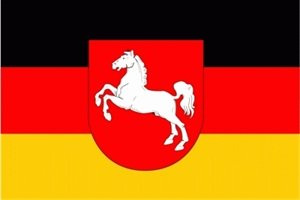 FRIP - Niedersachsen Fahne Flagge Grösse 1,50x2,50m XXL