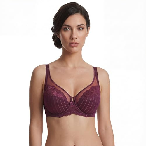 SELENE sujetador copa C sin relleno MARILUZ C - color: BURDEOS talla: 110
