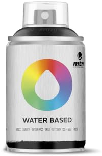 MTN Water Based Spray Paint 100 Carbon Black