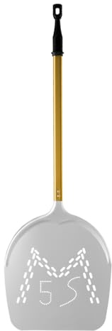 Pala Margherita - 5 Sensi forata cm. 33 lega alluminio, h. 135 cm.