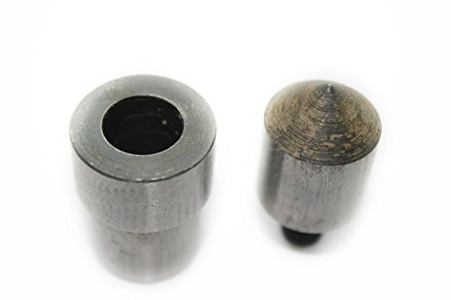 Trimming Shop 2mm Hollow Hole Punch Tool for Green Hand Press Machine | Grommet and Eyelet Puncher for Leather Crafts - Sewing Supply Equipment for Arts and Crafts, Paper, Vinyl Material