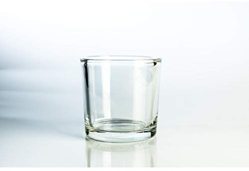 INNA-Glas Gran Farol de Cristal John, Transparente, 12cm, Ø 12cm