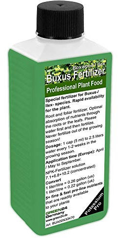 GREEN24 Conifer (common box, European box, or boxwood) Ilex Liquid Fertilizer HighTech NPK, Root Soil Foliar Plant Food