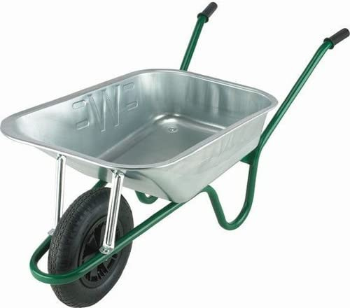 Bristol Tool Company Builder Galvanised Wheelbarrow- Puncture Proof