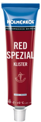 Holmenkol Cire de Ski Mixte Adulte Rouge Spécial +0°C/-2°C 60 ML