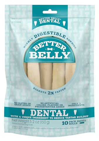 (3 Pack) Better Belly Small Dental Rolls