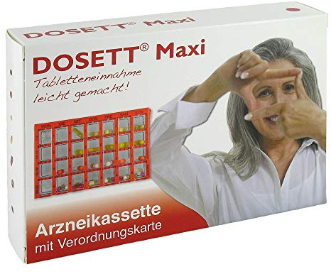 Dosett Maxi Arzneikassette rot