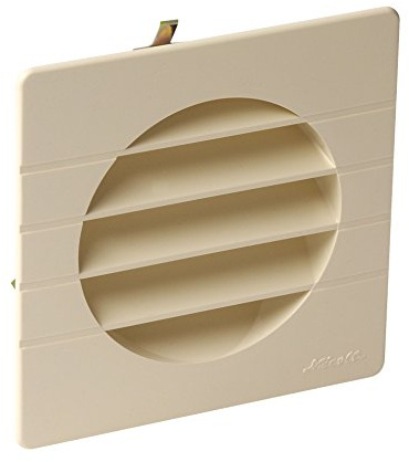 Nicoll 1GETM100 Grille extérieur avec Moustiquaire pour Tuyau Ø 100 Sable