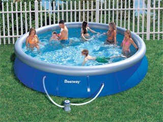 Bestway 57066 - Kit piscina rotondo da 244 x 66 cm