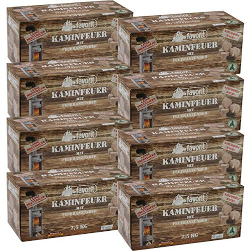 Jumbo Anzünder 20 kg Favorit Kaminanzünder Kaminfeuer Anzünder Holz-Briketts