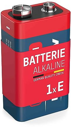 Ansmann - Alcaline Red Line Bloc 9V E Blister de 1