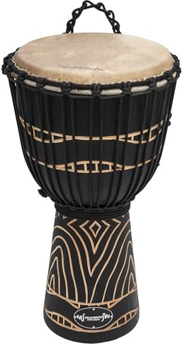 Tamburo Djembe Africano da 9 Pollici In Legno da 40 cm