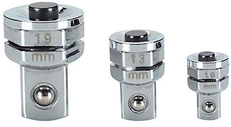 Alyco 191880 – Adaptateur pour douilles et embouts de 1/4 et avec clés de 10 mm