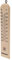 Silverline Wooden Thermometer -40° to +50°C (490745)