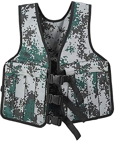 Yosoo 20KG/44lbs Verstellbare Gewichtsweste Weight Vest Trainingsweste Training Workout Fitness Sport Jacket