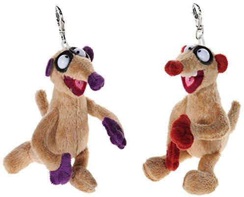 Jan & Henry 519640 - Keyringset, braun/rot/lila