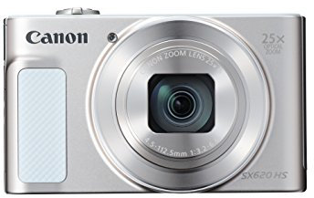 Canon 1074C013 PowerShot SX620 HS Digital Camera - White