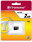 Transcend 2 Go Carte mémoire microSD TS2GUSDC
