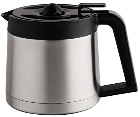 KRUPS XB1130 ET351 Replacement Thermal Coffee Carafe, 12 Cup, Silver