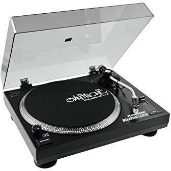 OMNITRONIC BD-1390 USB-Plattenspieler sw