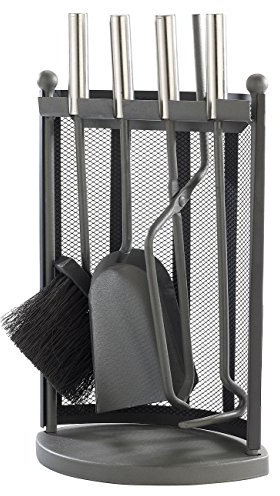 Carlo Milano Serviteur de cheminée 4 pièces