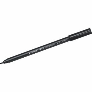 10 x Edding Fasermaler edding 1255 2.0mm schwarz (2.0mm, 10er Pack | schwarz)