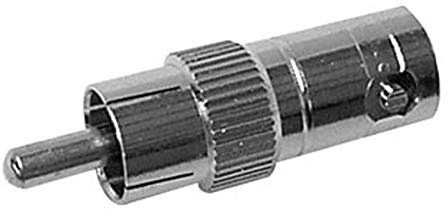 CONECTICPLUS Adaptateur BNC Femelle RCA mâle