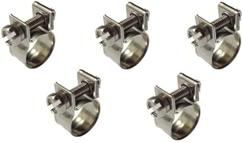SCHLAUCHSCHELLEN mini Ø 6-8mm EDELSTAHL
