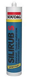 Soudal Silirub S - Sanitärsilikon Grau - 310ml