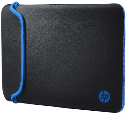 HP Sleeve (V5C27AA) Schutzhülle für Laptops, Tablets (Neopren, 14 Zoll) schwarz /blau