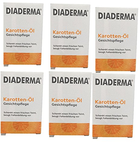 Diaderma Karottenöl Gesichtpflege 6er Pack (6x30ml)