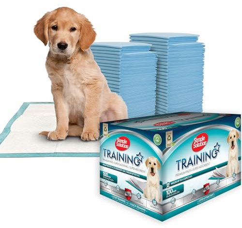 Simple Solution Absorberande Premium Hund- och Valp träningskuddar -Pack med 100