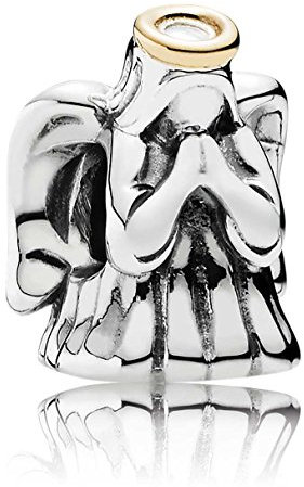 Pandora Charm da Donna in Argento 925 Angelo Celeste – 791770, Argento Sterling
