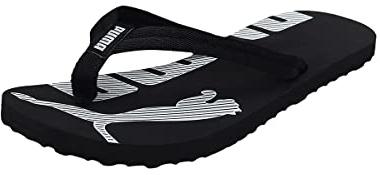 PUMA Unisex Epic Flip v2 Flip-Flop, Black-White, 49.5 EU