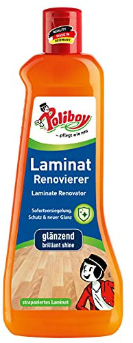 Poliboy - Laminat Renovierer - Sofort Versiegelung - lang anhaltenden Glanz und Schutz - Bodenreinigung - Einzeln - 500ml - Made in Germany