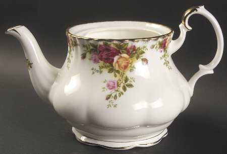 Old Country Roses ROYAL ALBERT 6 CUP TEA POT -BASE (NO LID- BNIB - UK MADE
