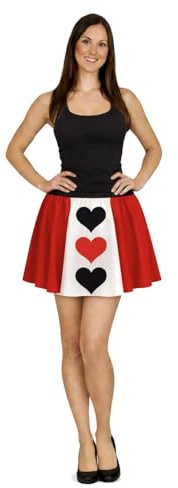 Jupe patineuse Reine de Cœurs pour femme