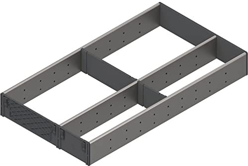 BLUM ZSI.550FI3 ORGA-LINE Facheinteilung Set ZSI.XXXFI3, Nennlänge 550 mm, silber