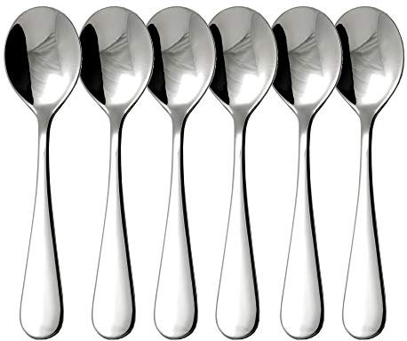 GRÄWE Dessertlöffel/Kinderlöffel 6 Stück Edelstahl 18/10
