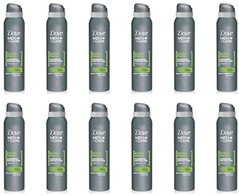 Lot de 12 paquets DEO MEN CARE Extra Fresh Spray Où Déodorant Homme