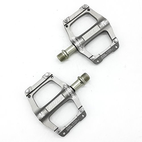 Willyn - Hermétisches Lager, Ultraleicht, Trekking, Rennrad, Fahrrad, Pedale, Fahrradpedale, rutschfeste Pedale Jt36, Typ 2 Titanium