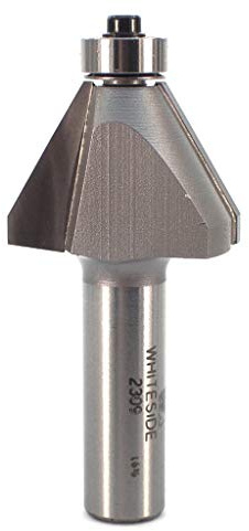 Whiteside Router Bits 2309 Edge Bevel Bit with 30-Degree 7/8-Inch Cutting Length