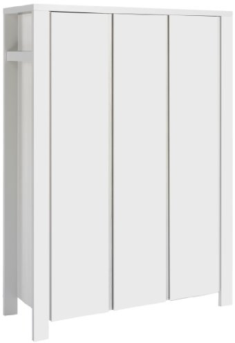 Schardt 06 648 52 02 - Milano weiß 3- türiger Kleiderschrank