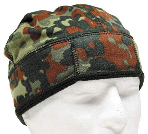 MFH BW Mütze Fleece, Flecktarn - 54-58