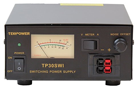 Tekpower Analog Display TP30SWI 30 Amp DC 13.8V Switching Power Supply with Noise Offset