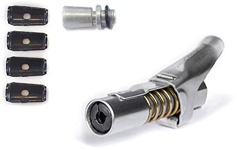 G.COUPLER G-Kupplungs- und -Ersatzteil-Set, Abschmierpresse und G-Kupplung inkl. Service-/Wartungs-Kit, Hebelsystem mit Schnellkupplung für leckagefreie Verbindung von Mundstück und Schmiernippel, M10 x 1,0 Gewinde (Von GURTECH)